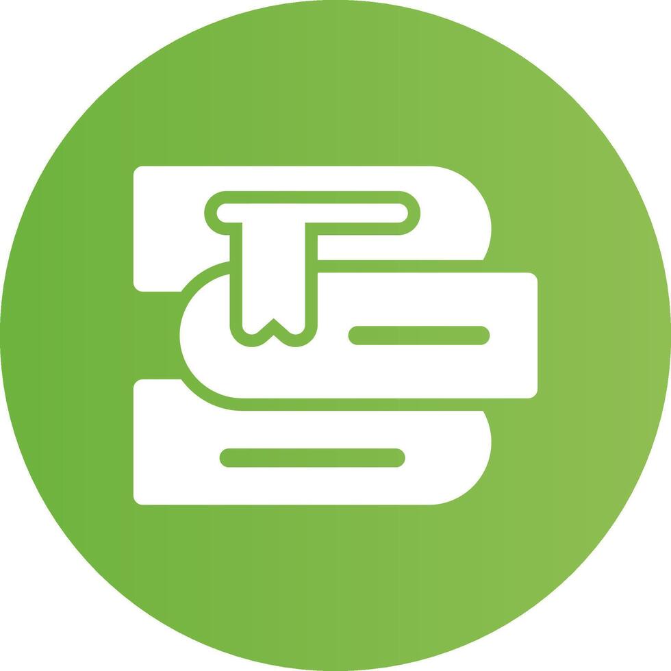Books Creative Icon Design vector