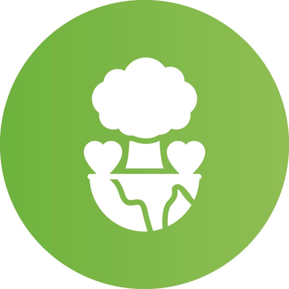 Save Planet Creative Icon Design vector