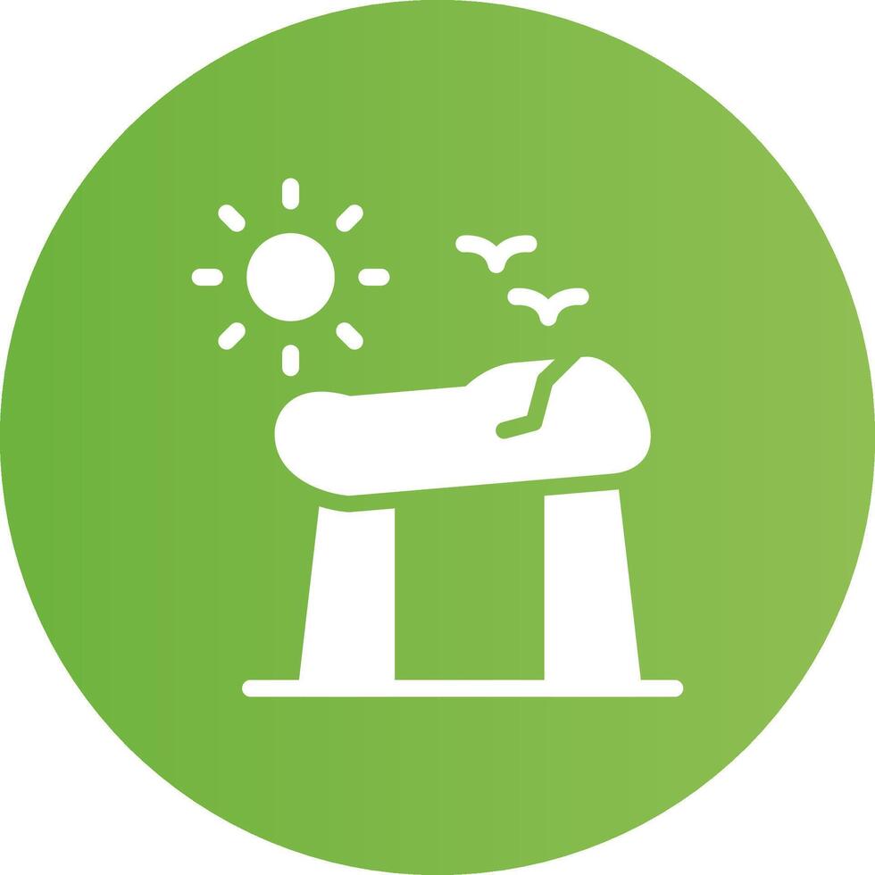 Stonehenge Creative Icon Design vector