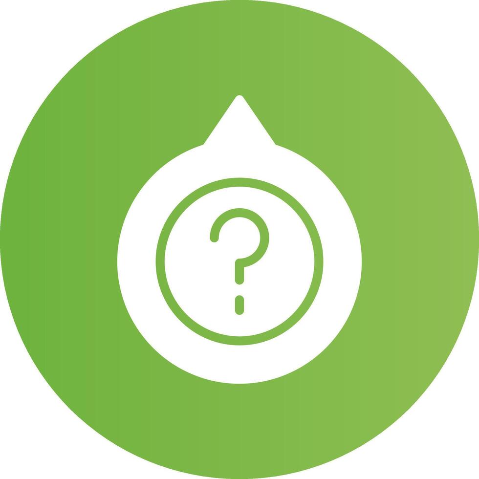 Question Creative Icon Design vector