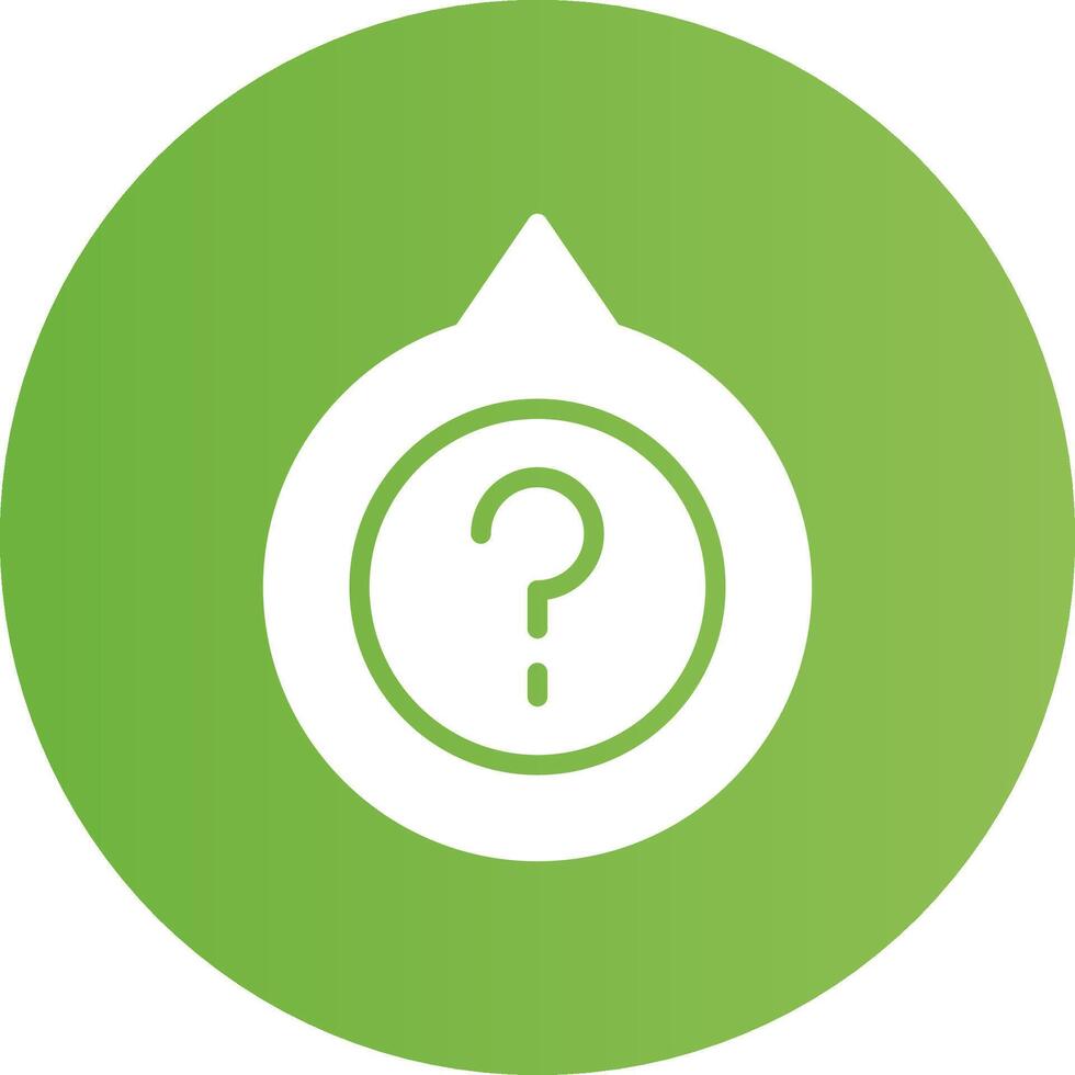 Question Creative Icon Design vector