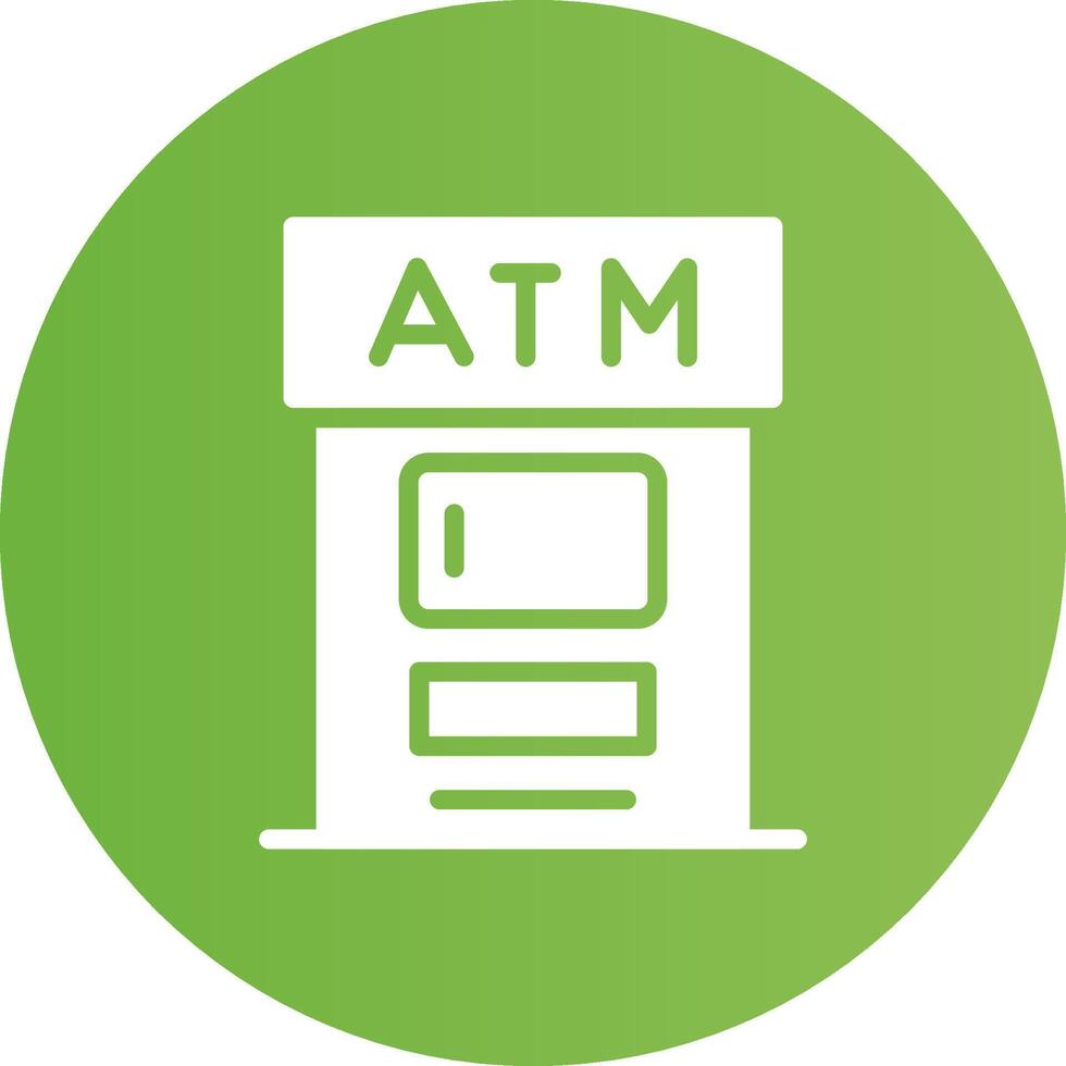ATM Creative Icon Design vector