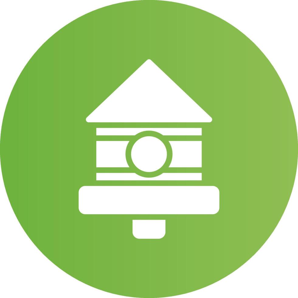 Birdhouse Creative Icon Design vector