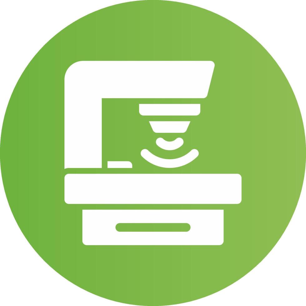 Radiotherapy Creative Icon Design vector