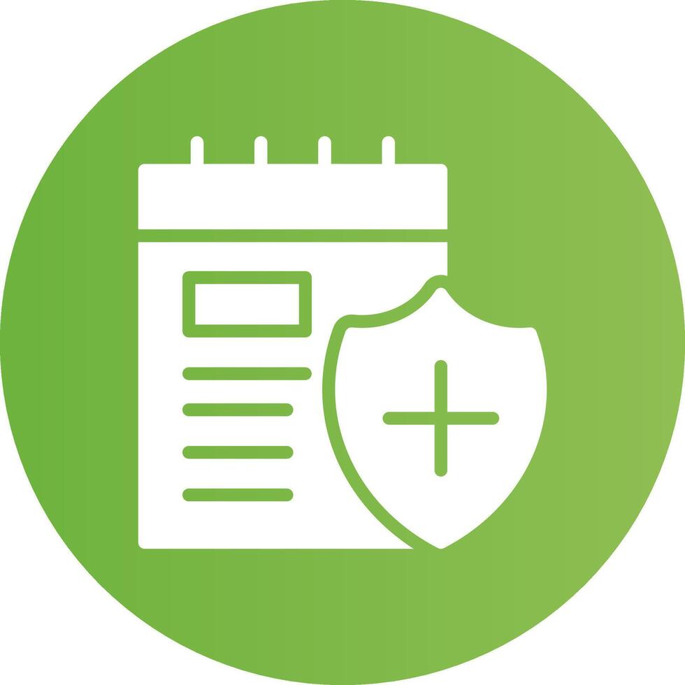 Health Plans Creative Icon Design vector