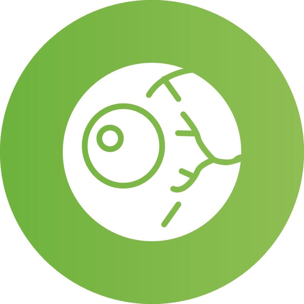 Eyeball Creative Icon Design vector
