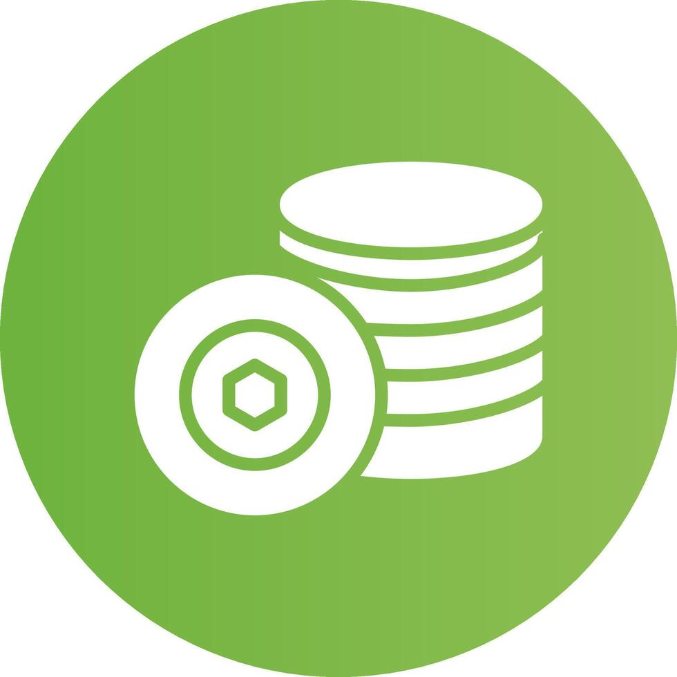 Coins Creative Icon Design vector