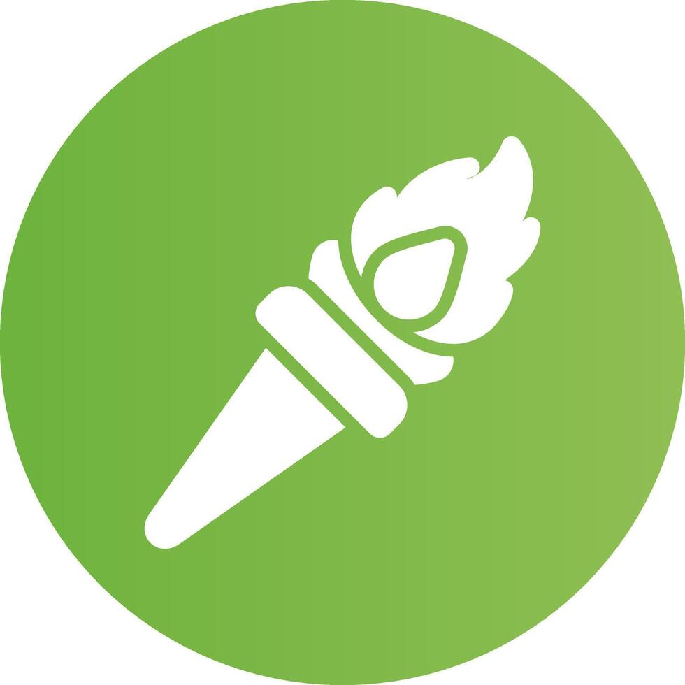 Torch Creative Icon Design vector