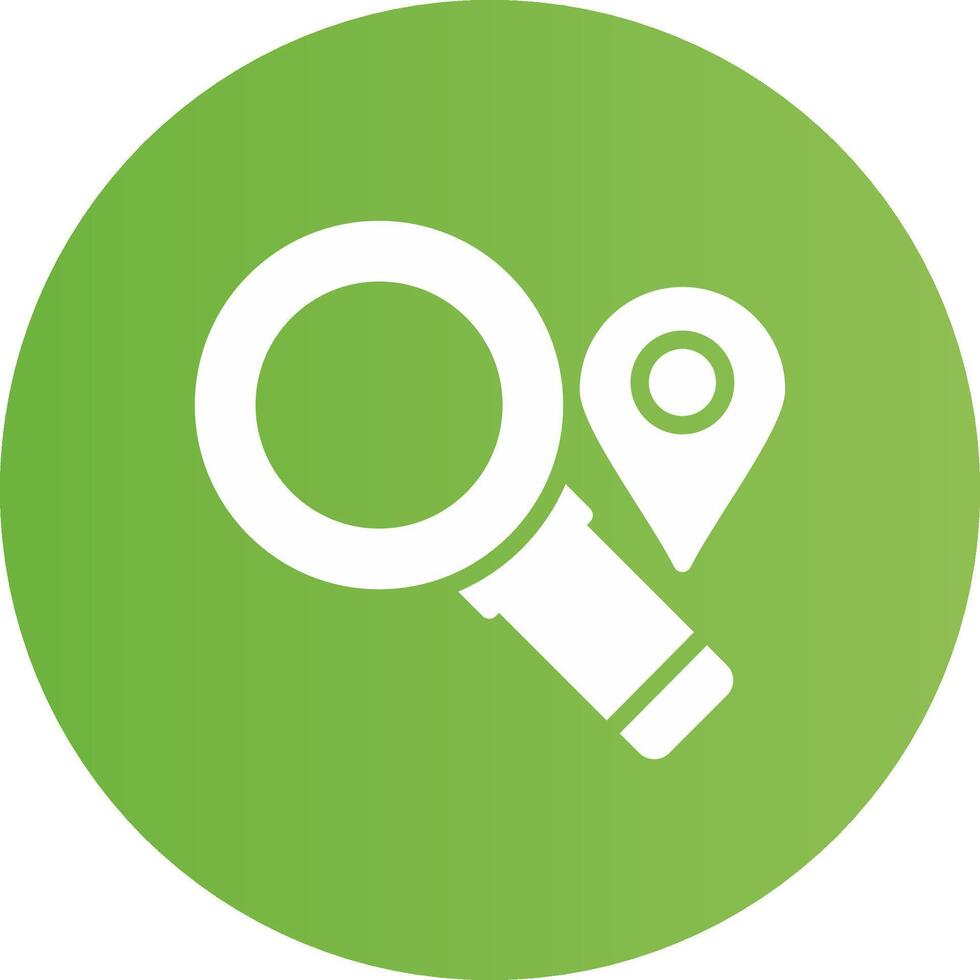 Search Creative Icon Design vector