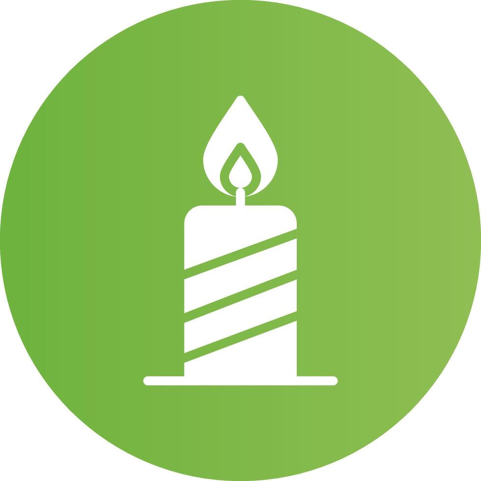 Candle Creative Icon Design vector