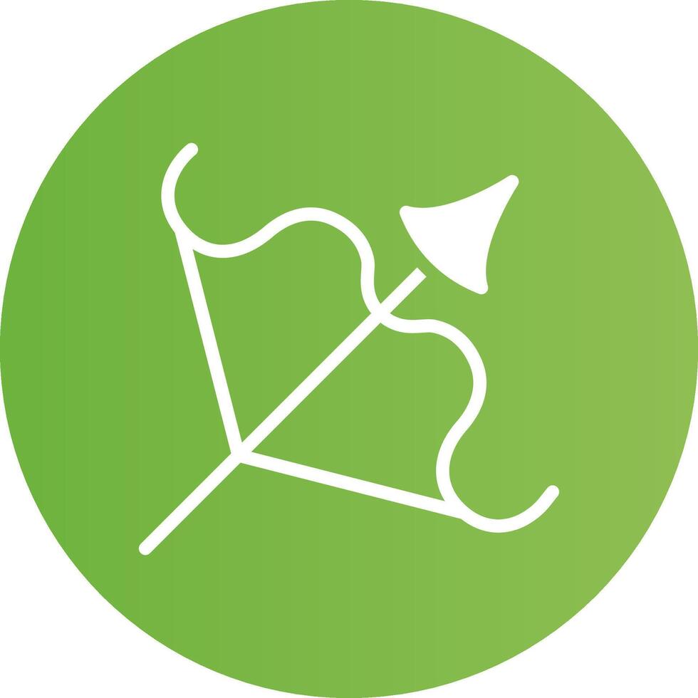 Arrow Bow Creative Icon Design vector