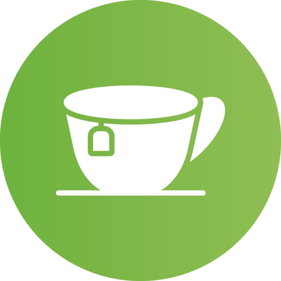 Tea Cup Creative Icon Design vector