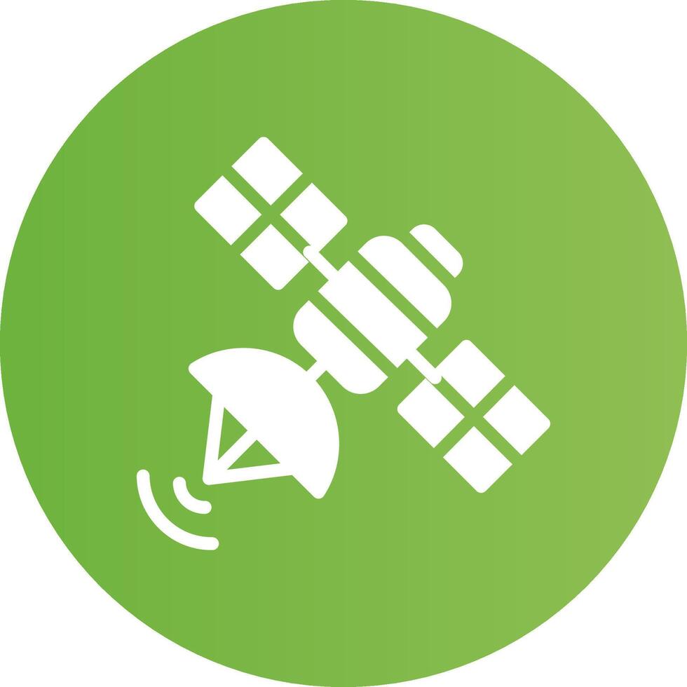 Satellite Creative Icon Design vector