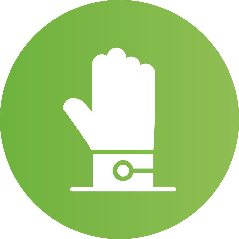 Glove Creative Icon Design vector