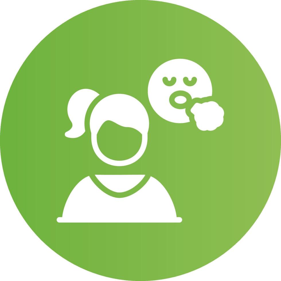 Calm Down Creative Icon Design vector