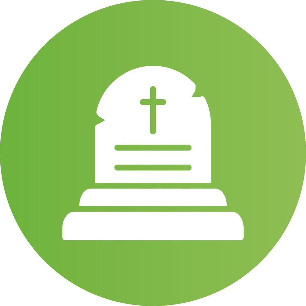 Tomb Creative Icon Design vector