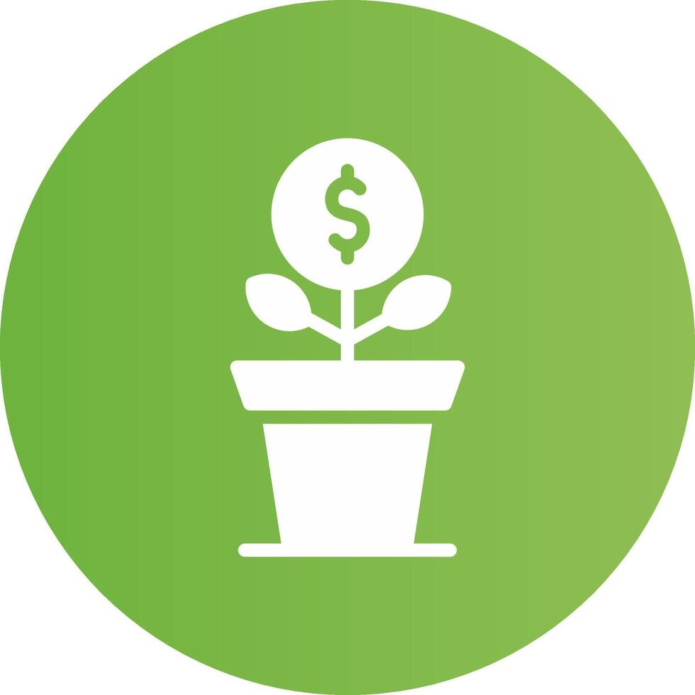 Profit Creative Icon Design vector