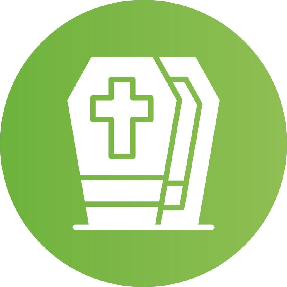 Coffin Creative Icon Design vector