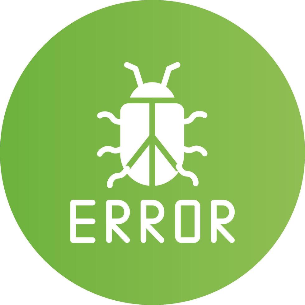 Bug Creative Icon Design vector