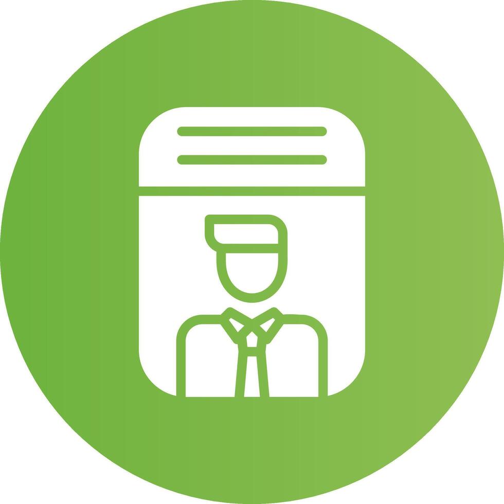 Buyer Persona Creative Icon Design vector