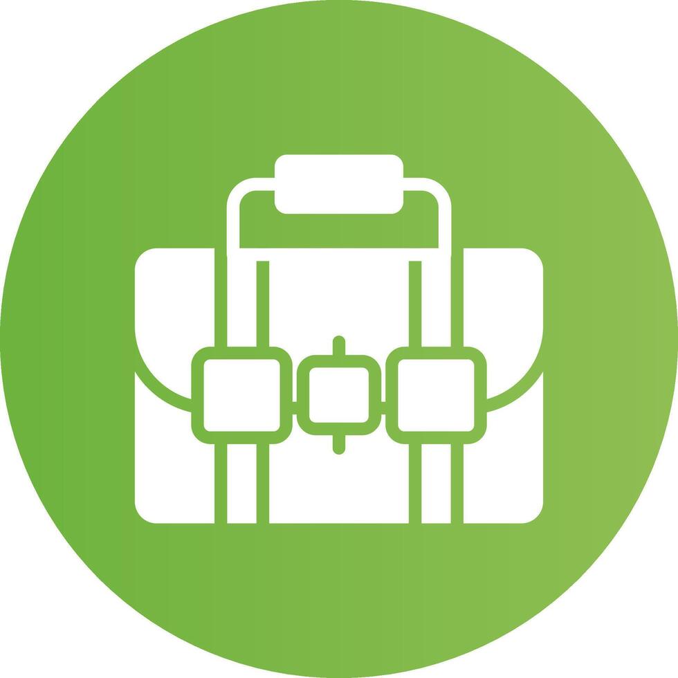 Briefcase Creative Icon Design vector