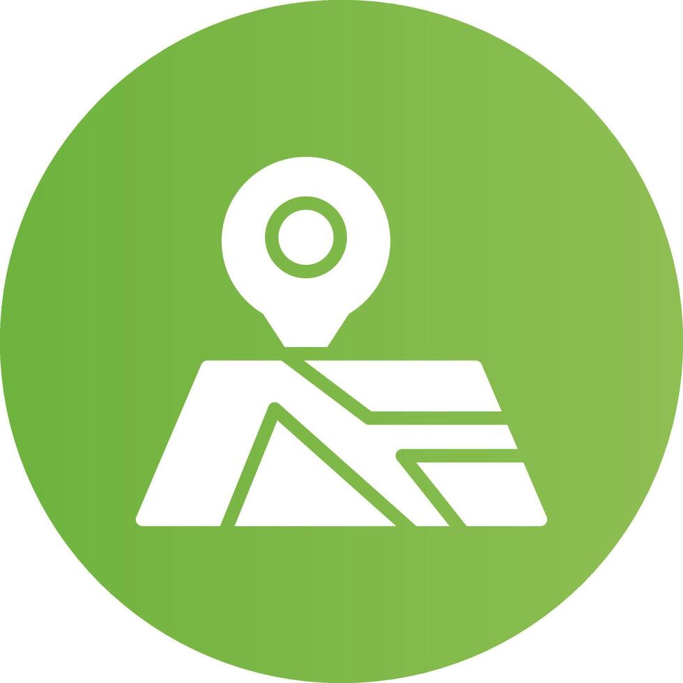 Map Creative Icon Design vector