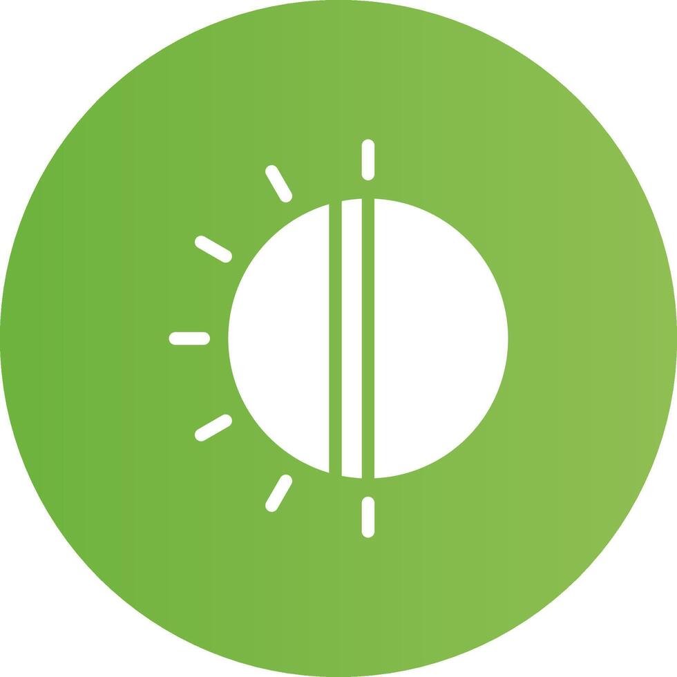 Eclipse Creative Icon Design vector