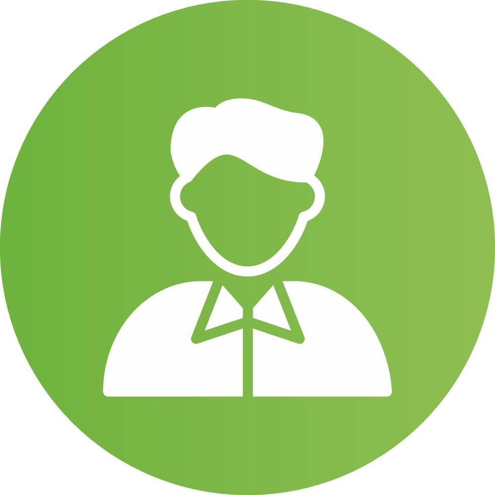 Salesman Creative Icon Design vector