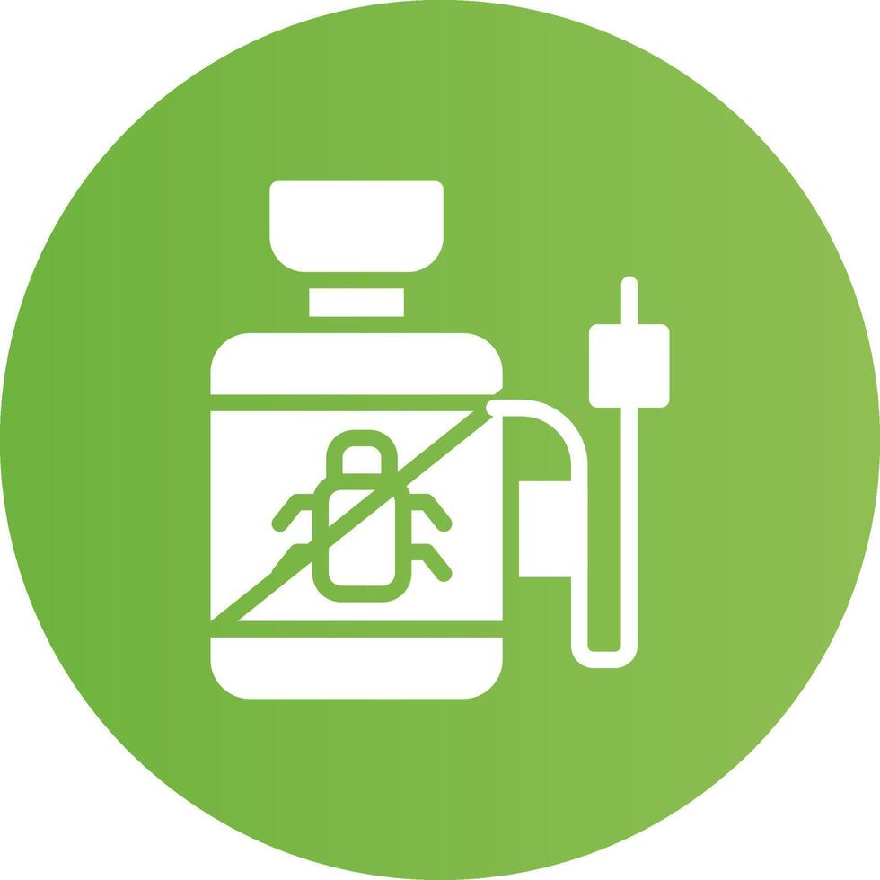 Pesticide Creative Icon Design vector