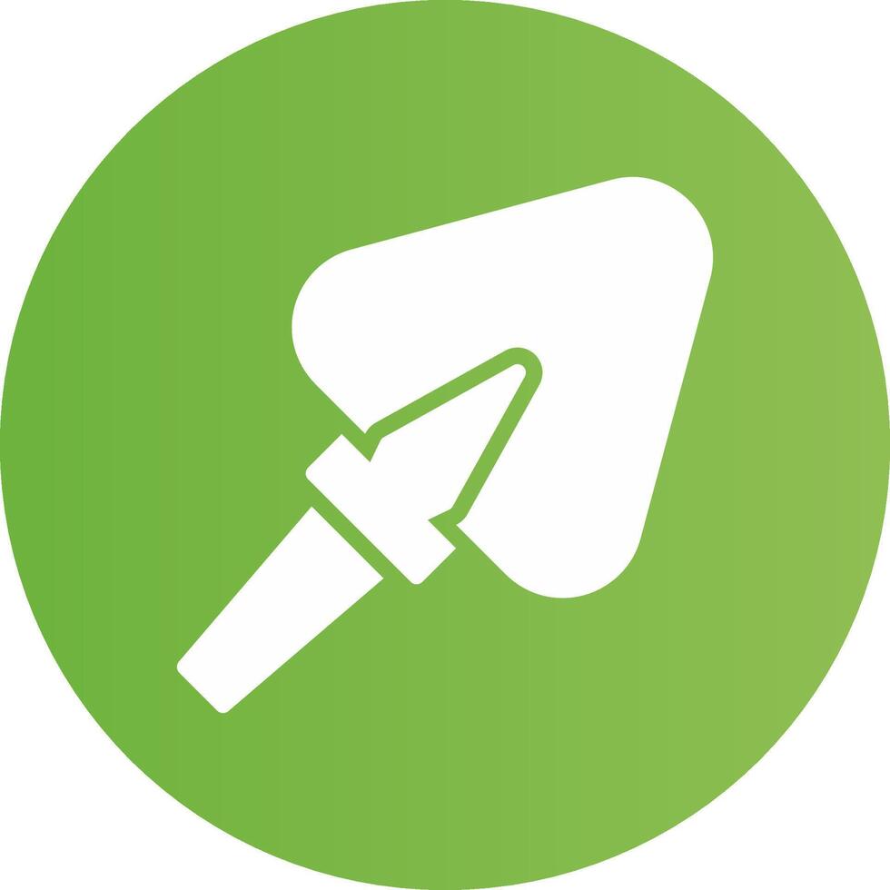 Trowel Creative Icon Design vector