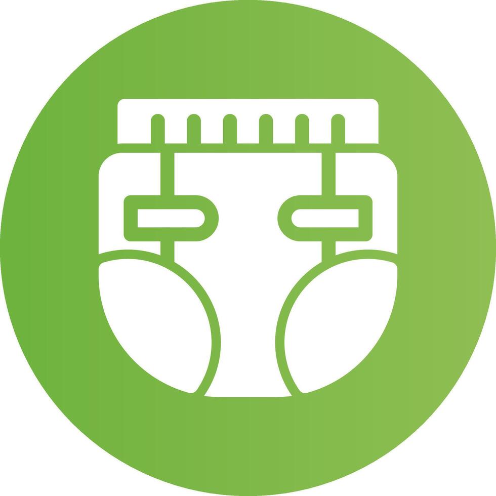 Diaper Creative Icon Design vector