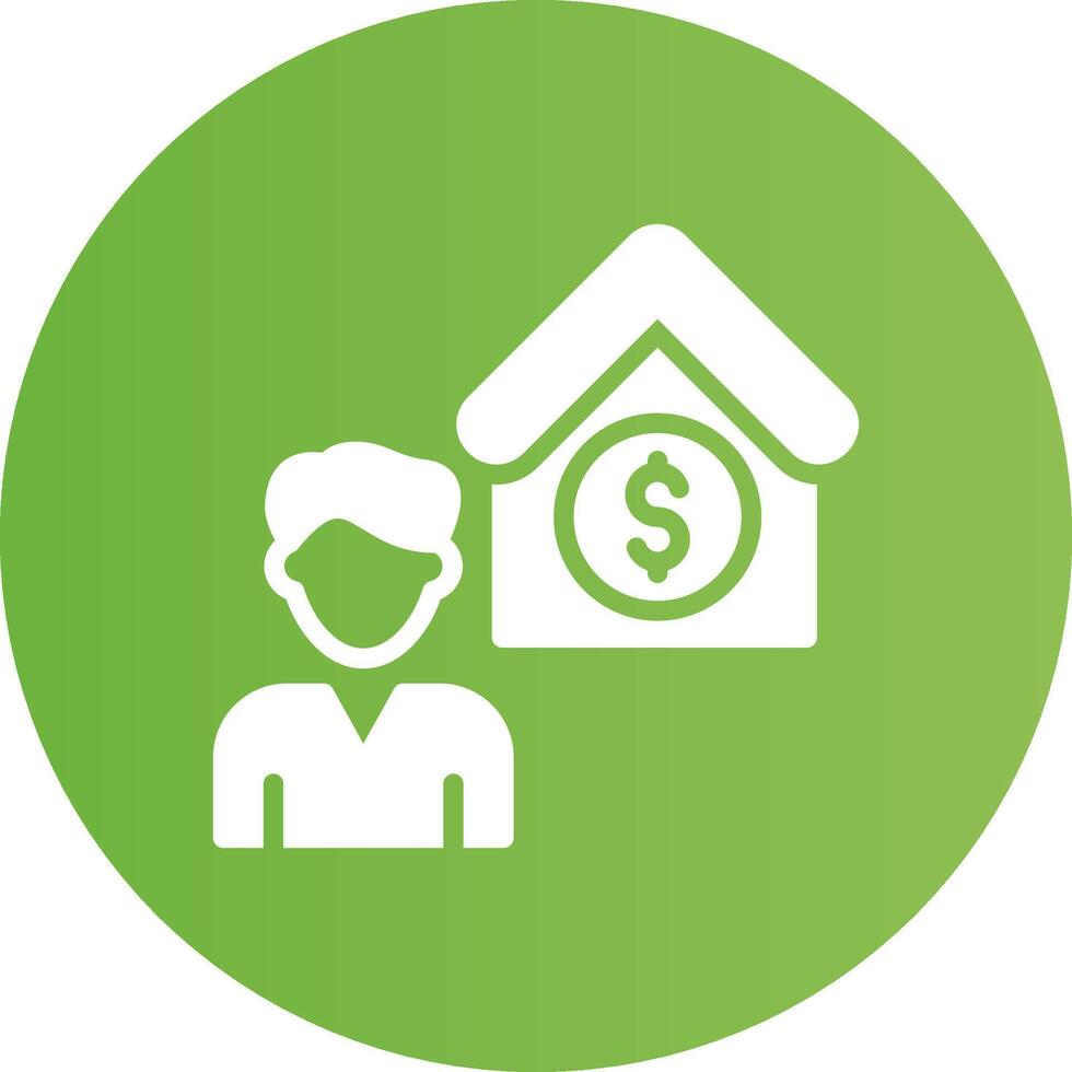 Broker Dealer Creative Icon Design vector
