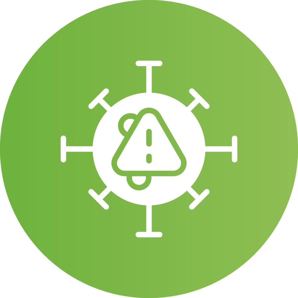 Virus Creative Icon Design vector