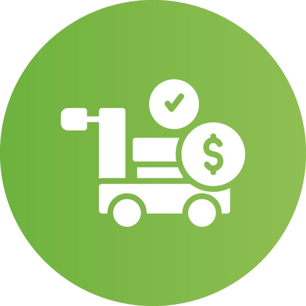 Procurement Creative Icon Design vector