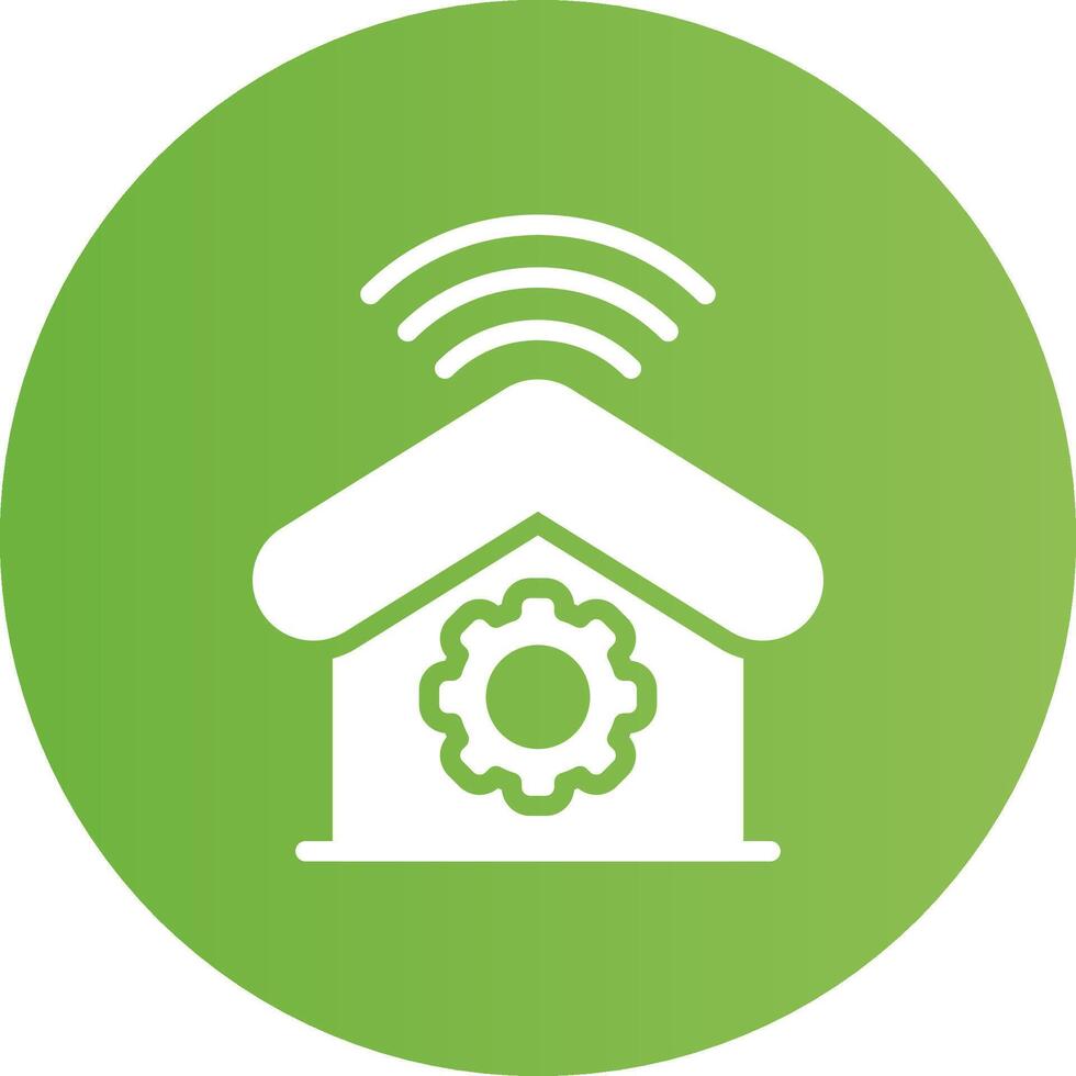 Home Automation Creative Icon Design vector