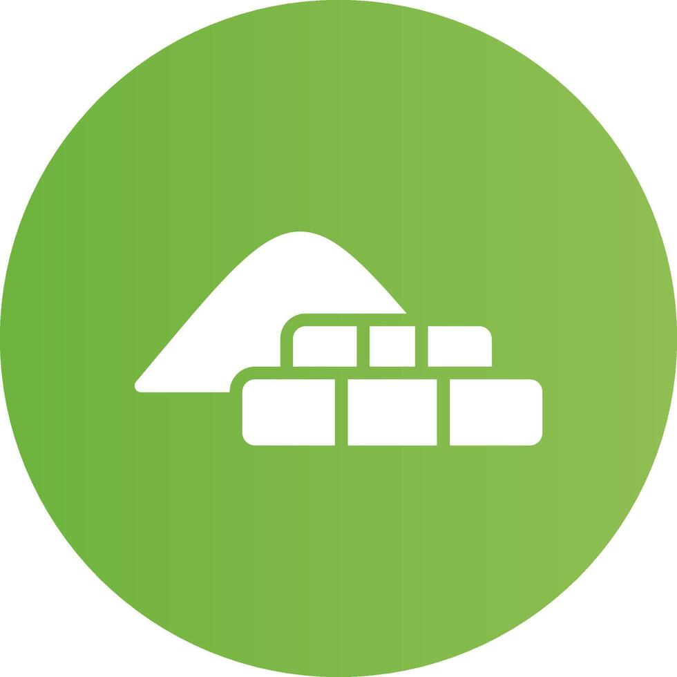 Raw Materials Creative Icon Design vector