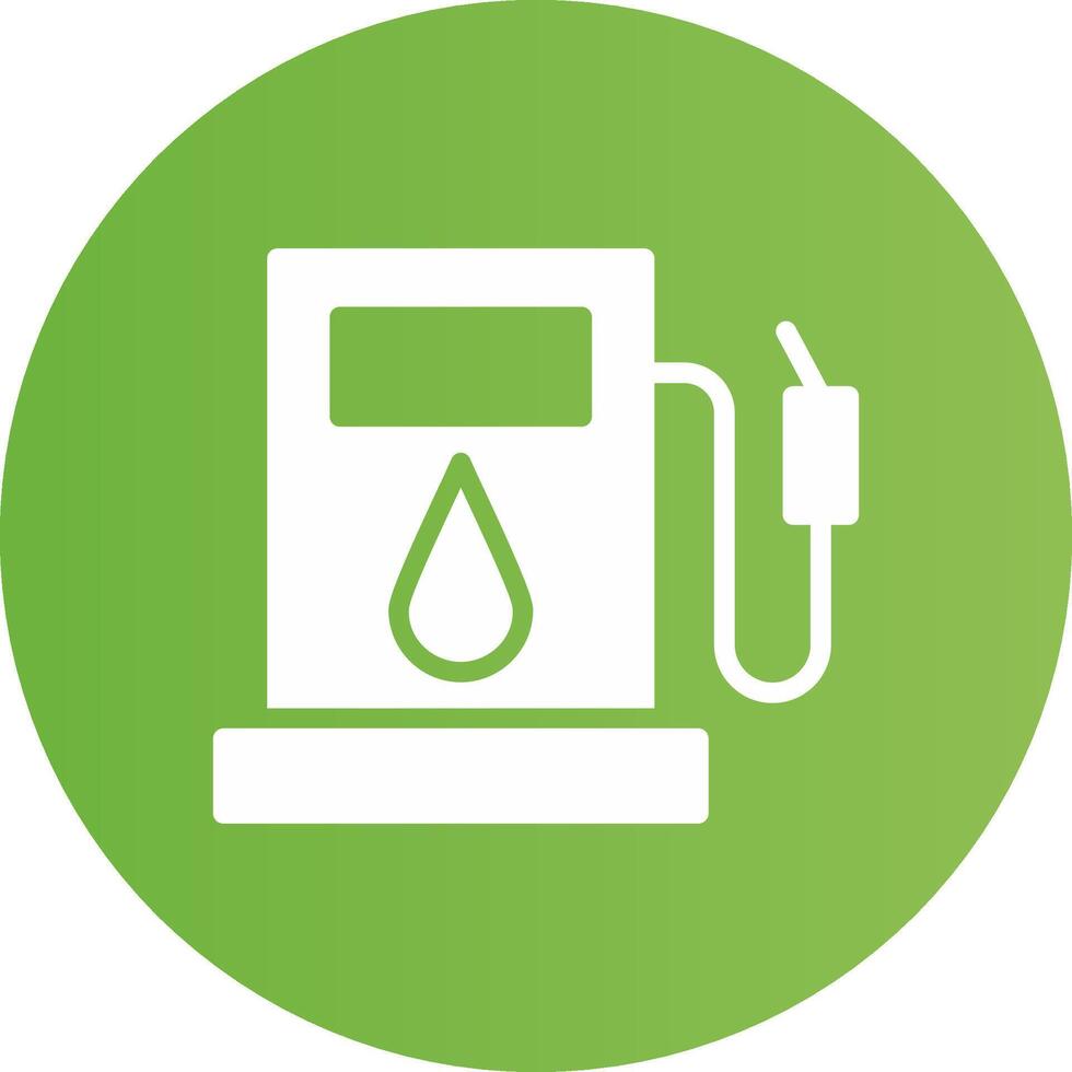 Petrol Creative Icon Design vector