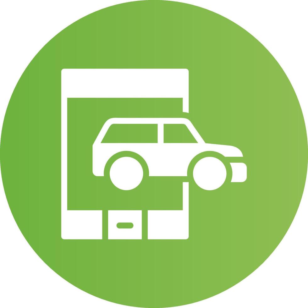 Call Taxi Creative Icon Design vector
