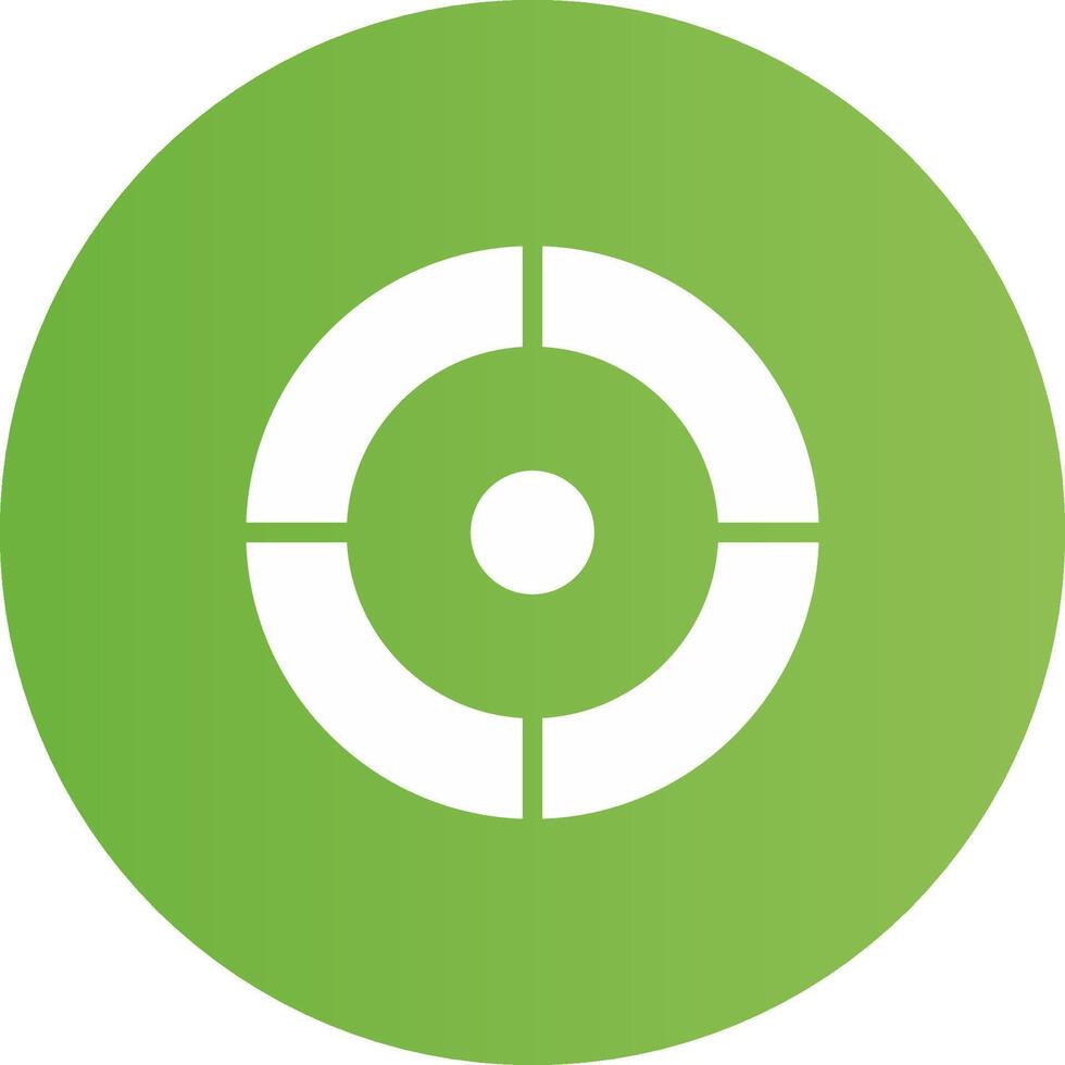 Target Creative Icon Design vector