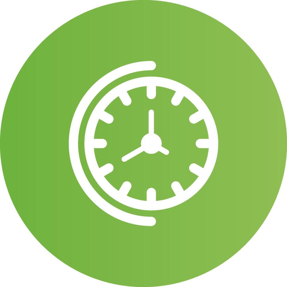 Timing Creative Icon Design vector