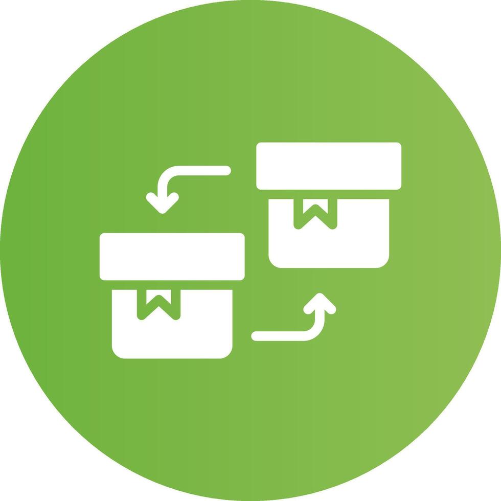 Replacement Creative Icon Design vector