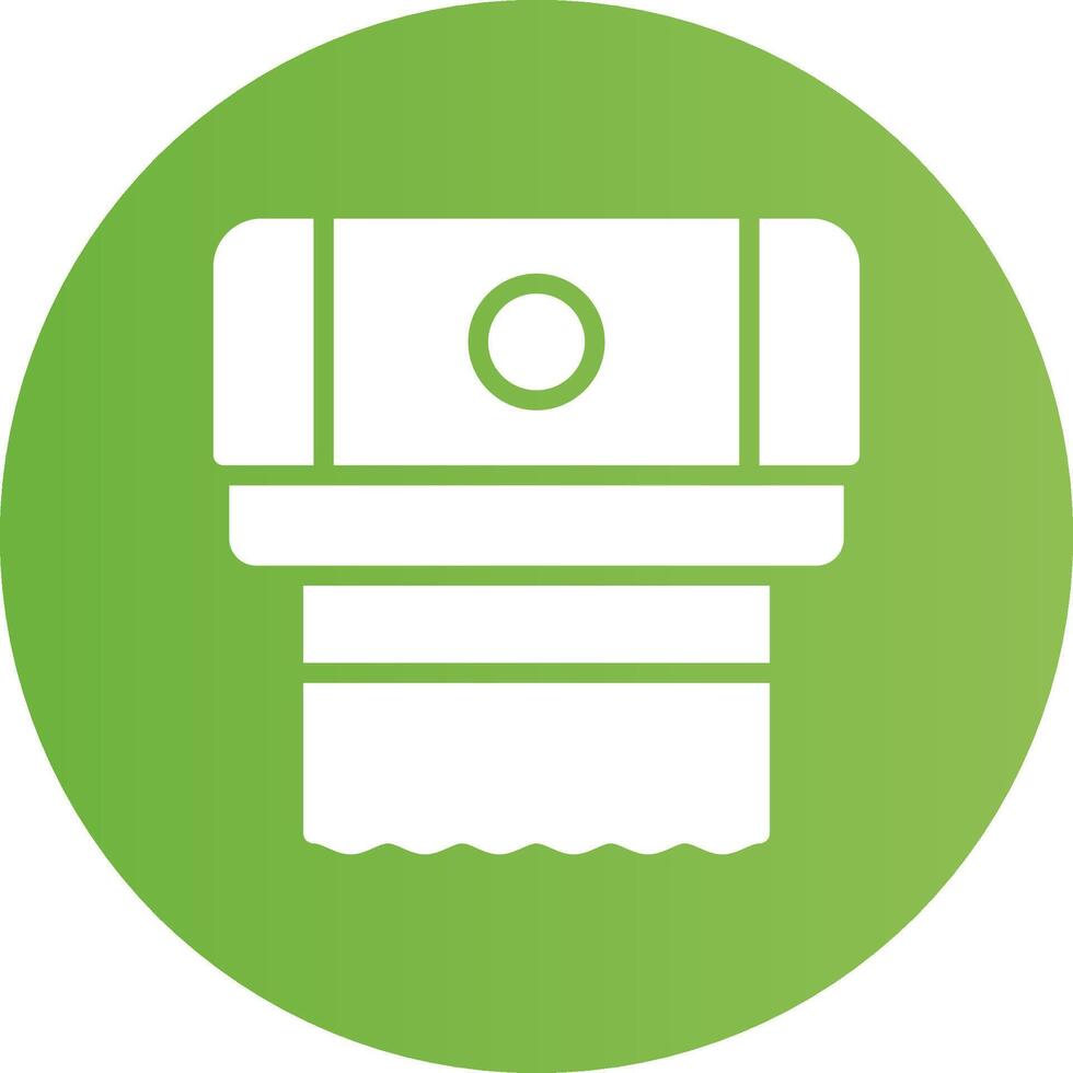 Paper Towel Creative Icon Design vector