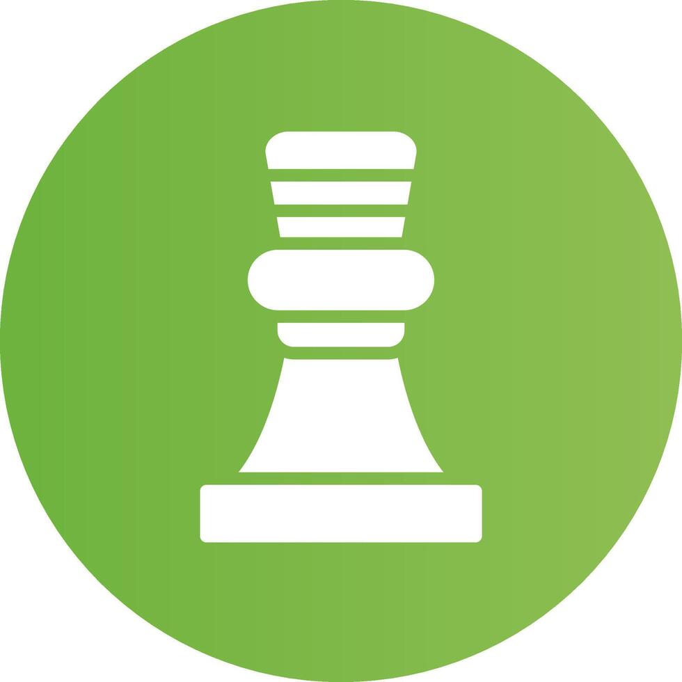 Chess Game Creative Icon Design vector