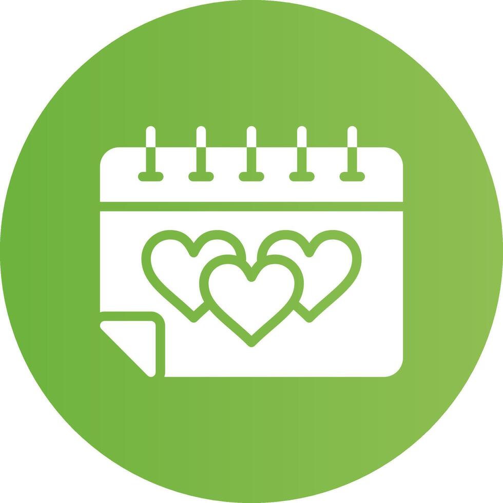 Wedding Day Creative Icon Design vector
