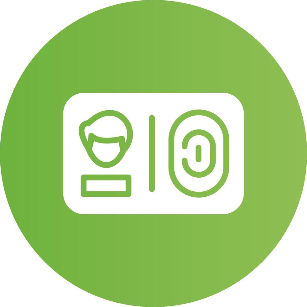 Smart Card Creative Icon Design vector