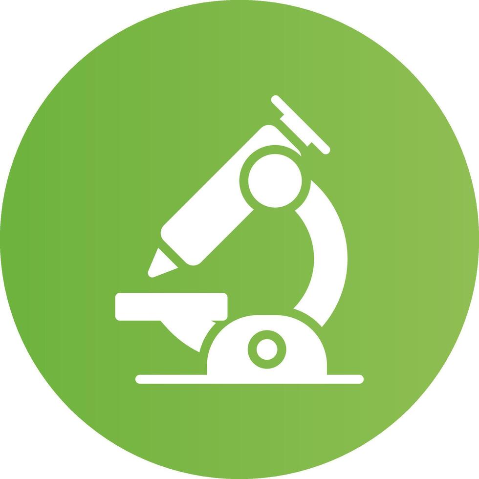 Microscope Creative Icon Design vector