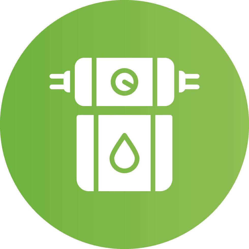 Water Filter Creative Icon Design vector