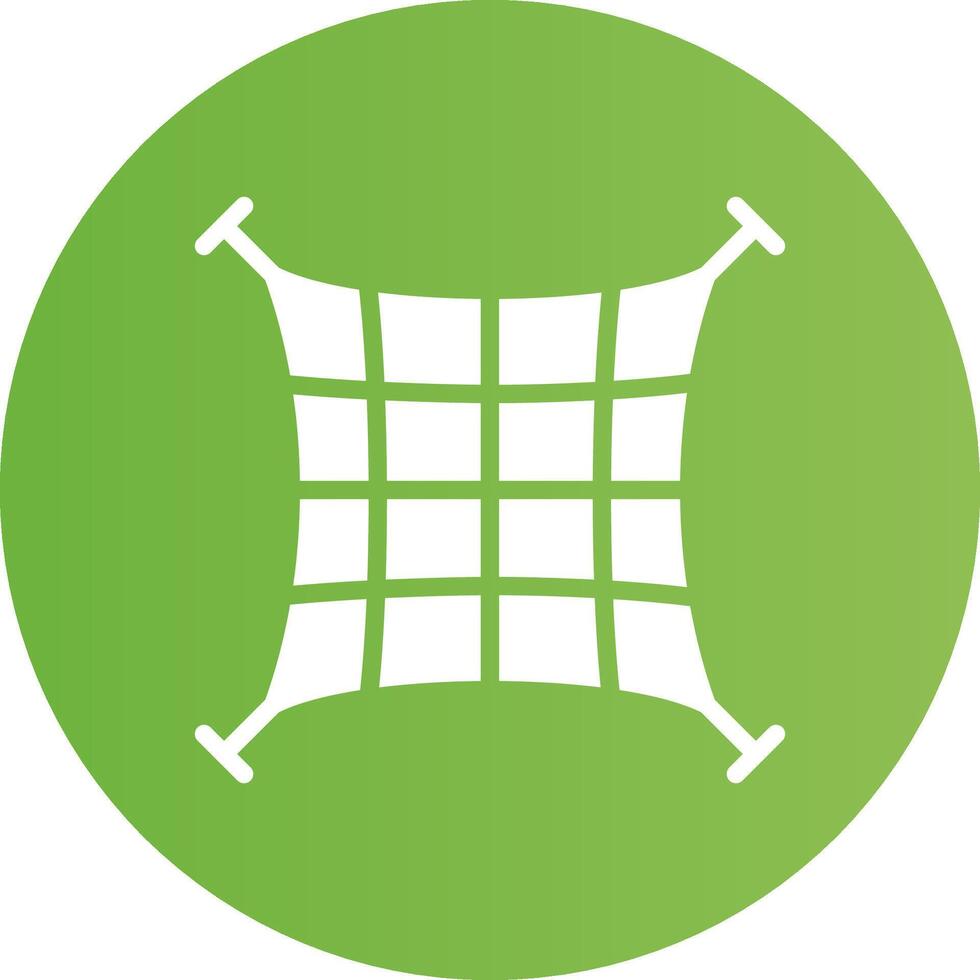 Glyph Circle light green Gradient vector