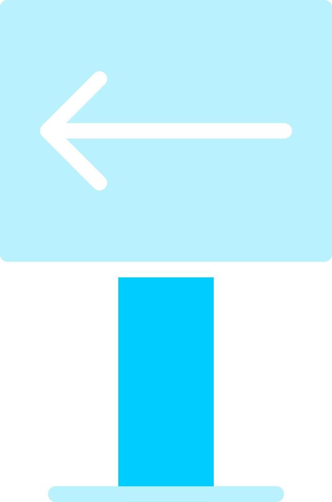 Line two Blue Colour vector
