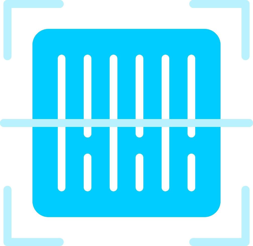 Line two Blue Colour vector